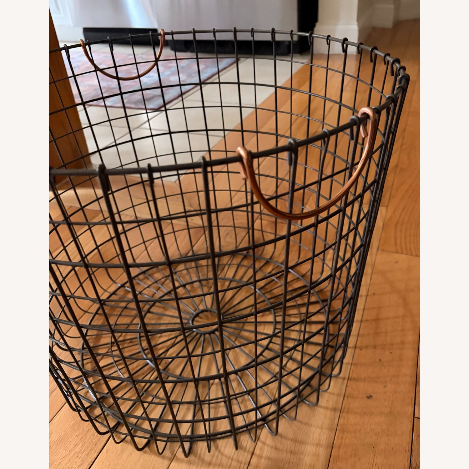 Target Threshold Black Metal Basket - image-2