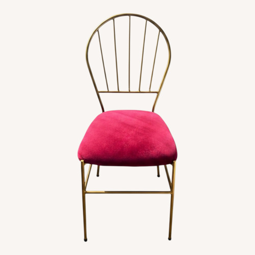 Used Antique Red Dining Chair for sale on AptDeco