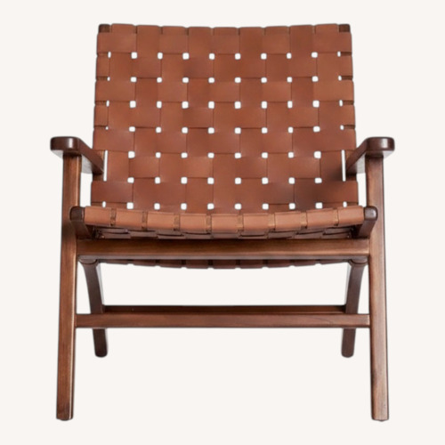 Used Kalmandu Leather Chair  for sale on AptDeco