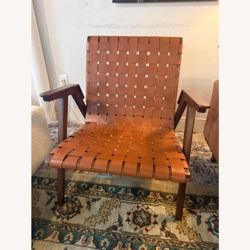 Used Kalmandu Leather Chair  for sale on AptDeco