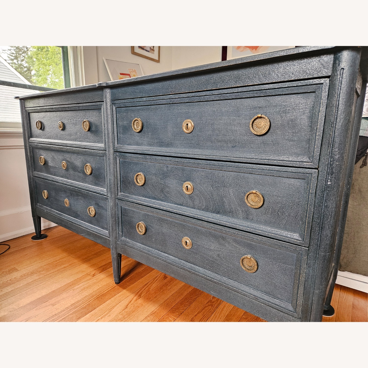 Anthropologie Washed Wood Six-Drawer Dresser - image-2