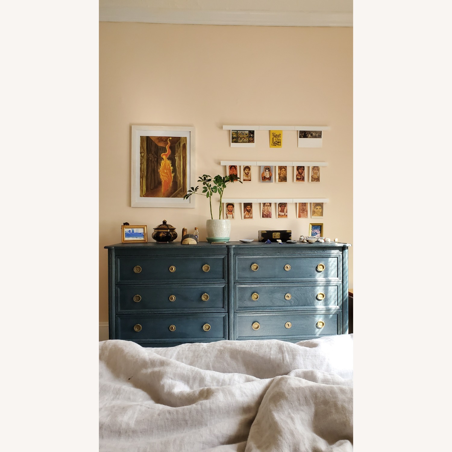 Anthropologie Washed Wood Six-Drawer Dresser - image-1