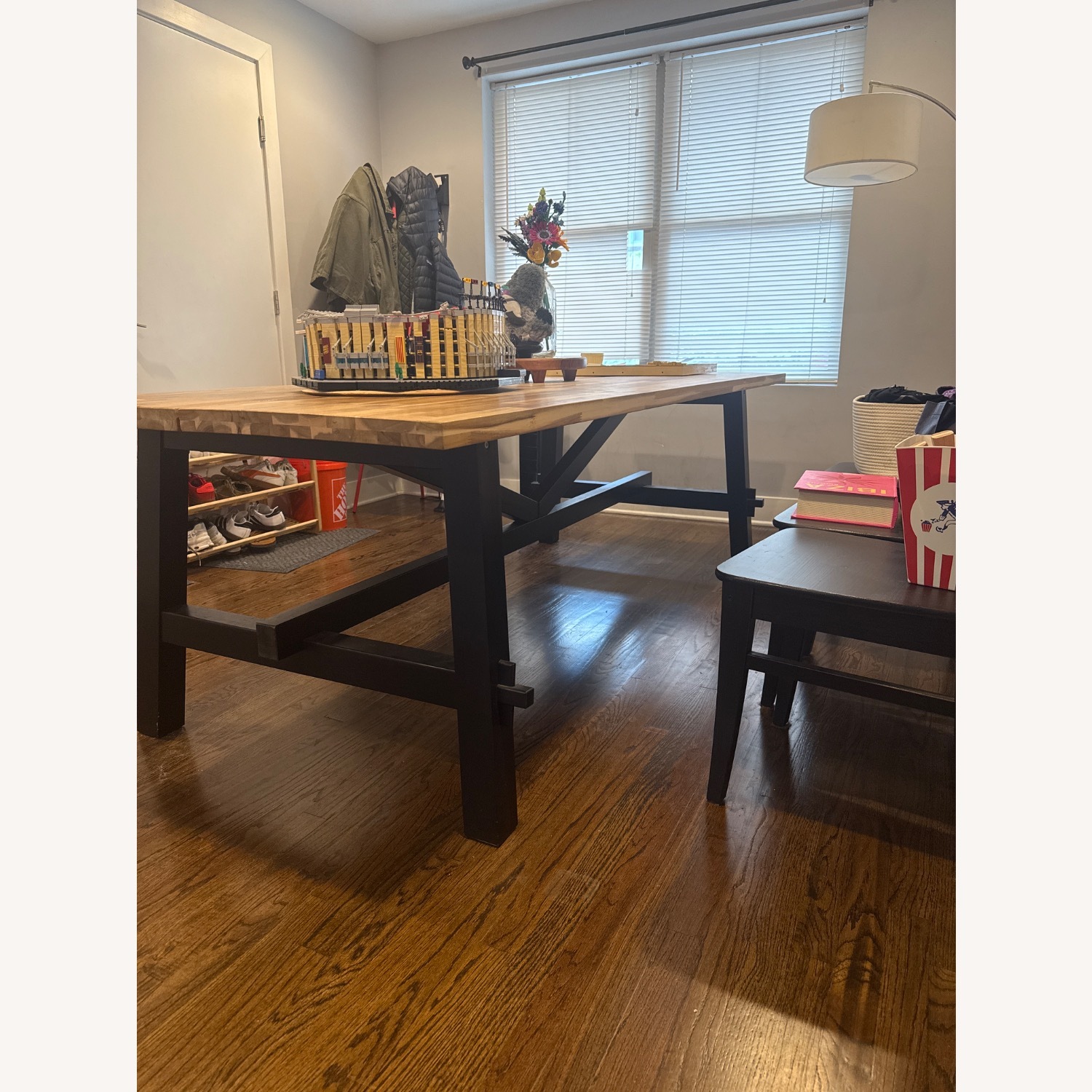 IKEA Skogsta Natural Wood Dining Table - image-2