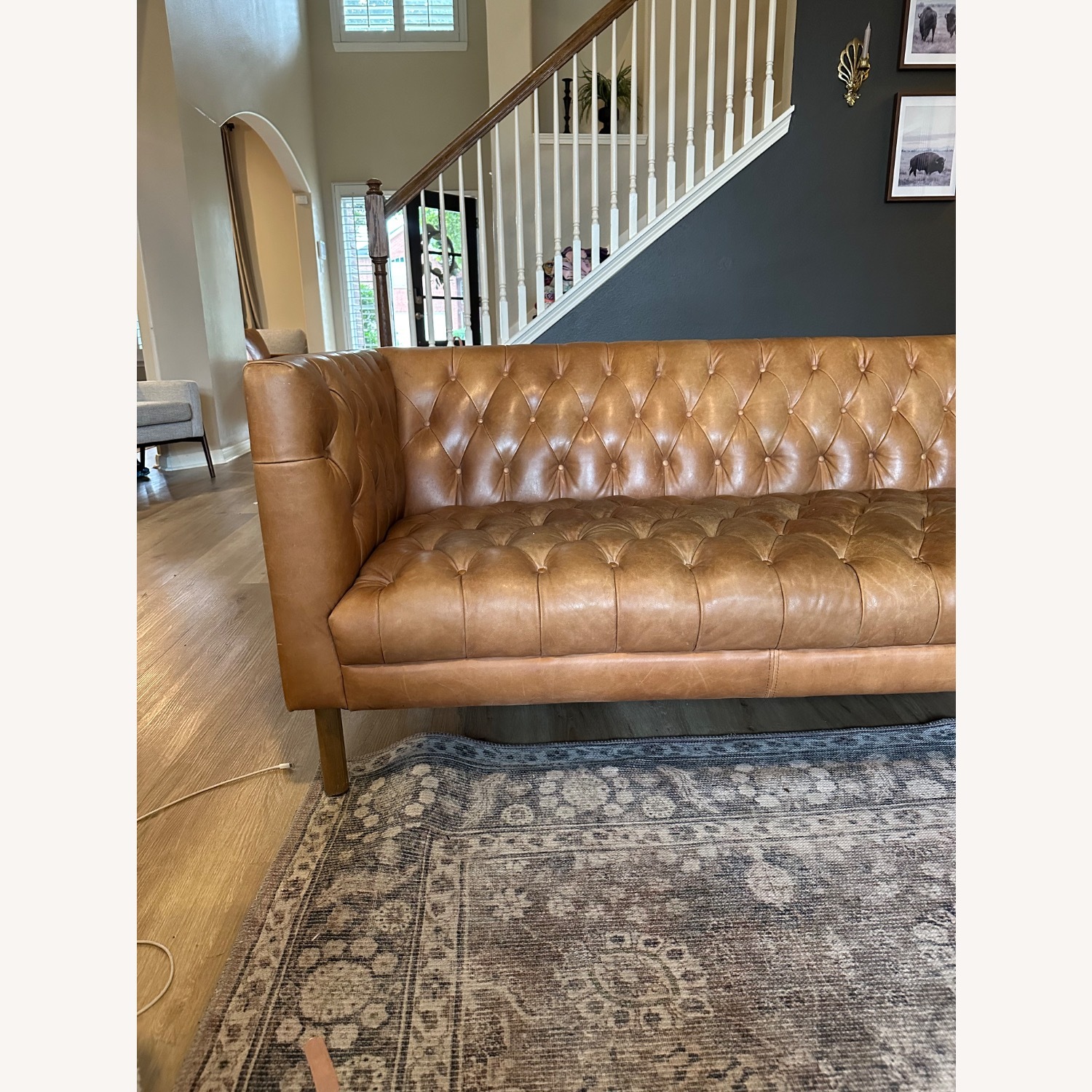 Four Hands Williams Leather 3+ Seater Sofa - image-8