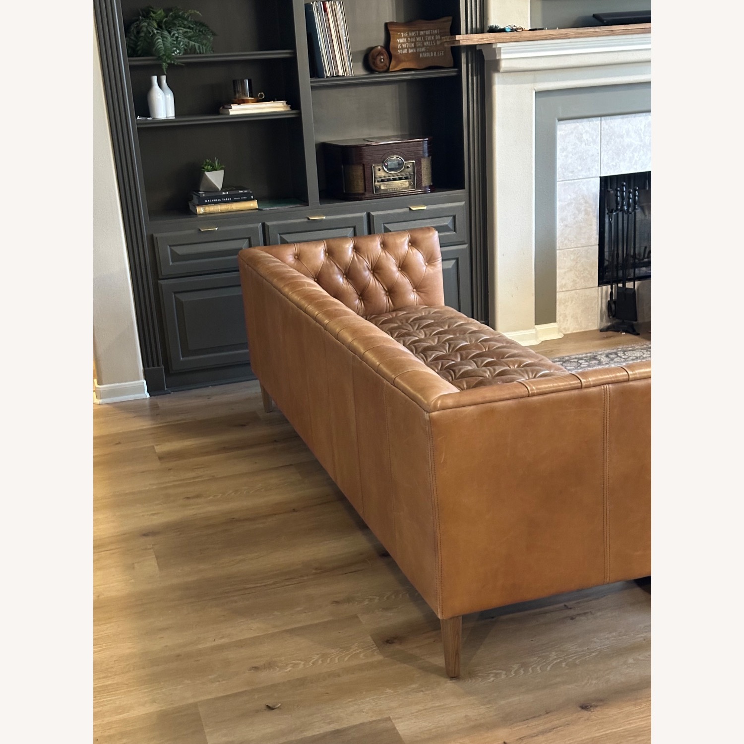Four Hands Williams Leather 3+ Seater Sofa - image-6