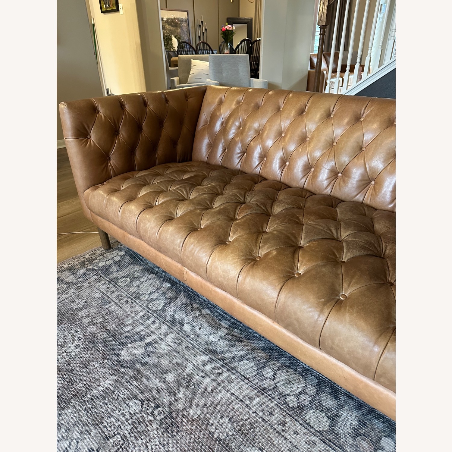 Four Hands Williams Leather 3+ Seater Sofa - image-2