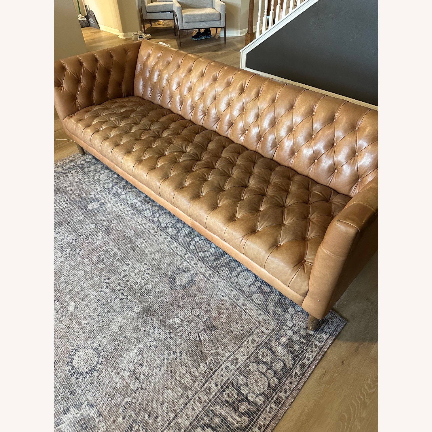Four Hands Williams Leather 3+ Seater Sofa - image-4