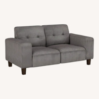 Coaster Fine Furniture Dark Gray Loveseat
