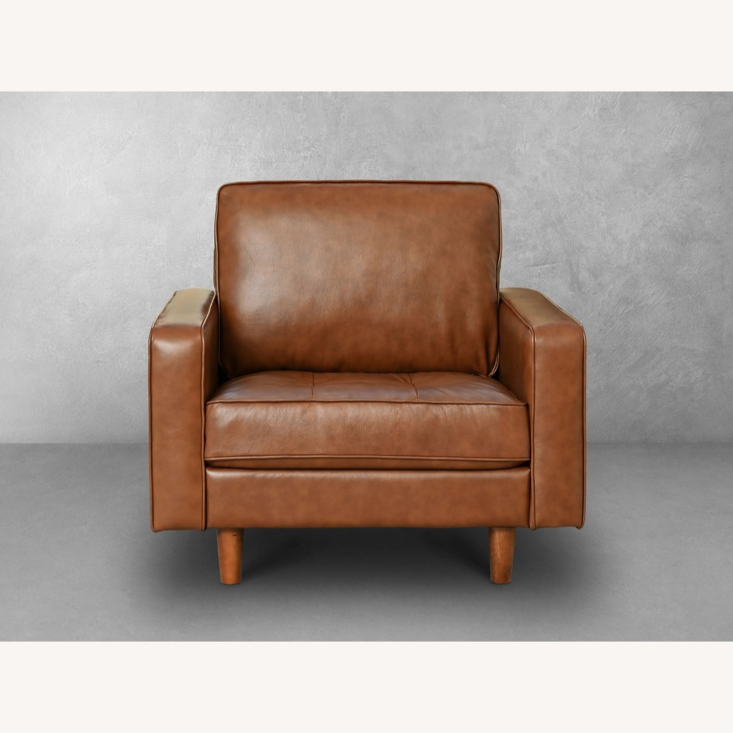 Abbyson Living Furniture Dark Brown Armchair - image-6