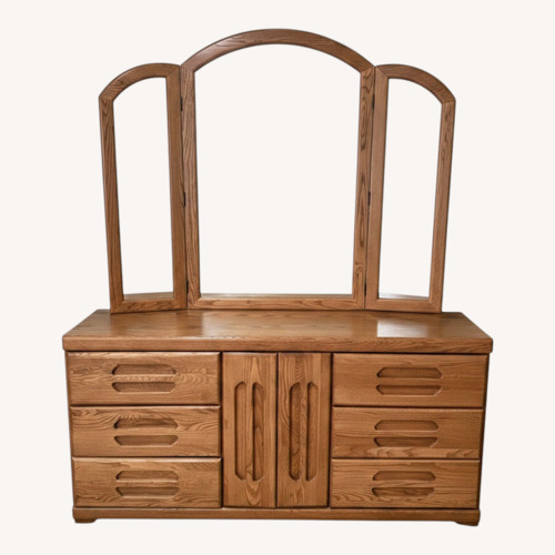 Used Dresser With Mirror for sale on AptDeco