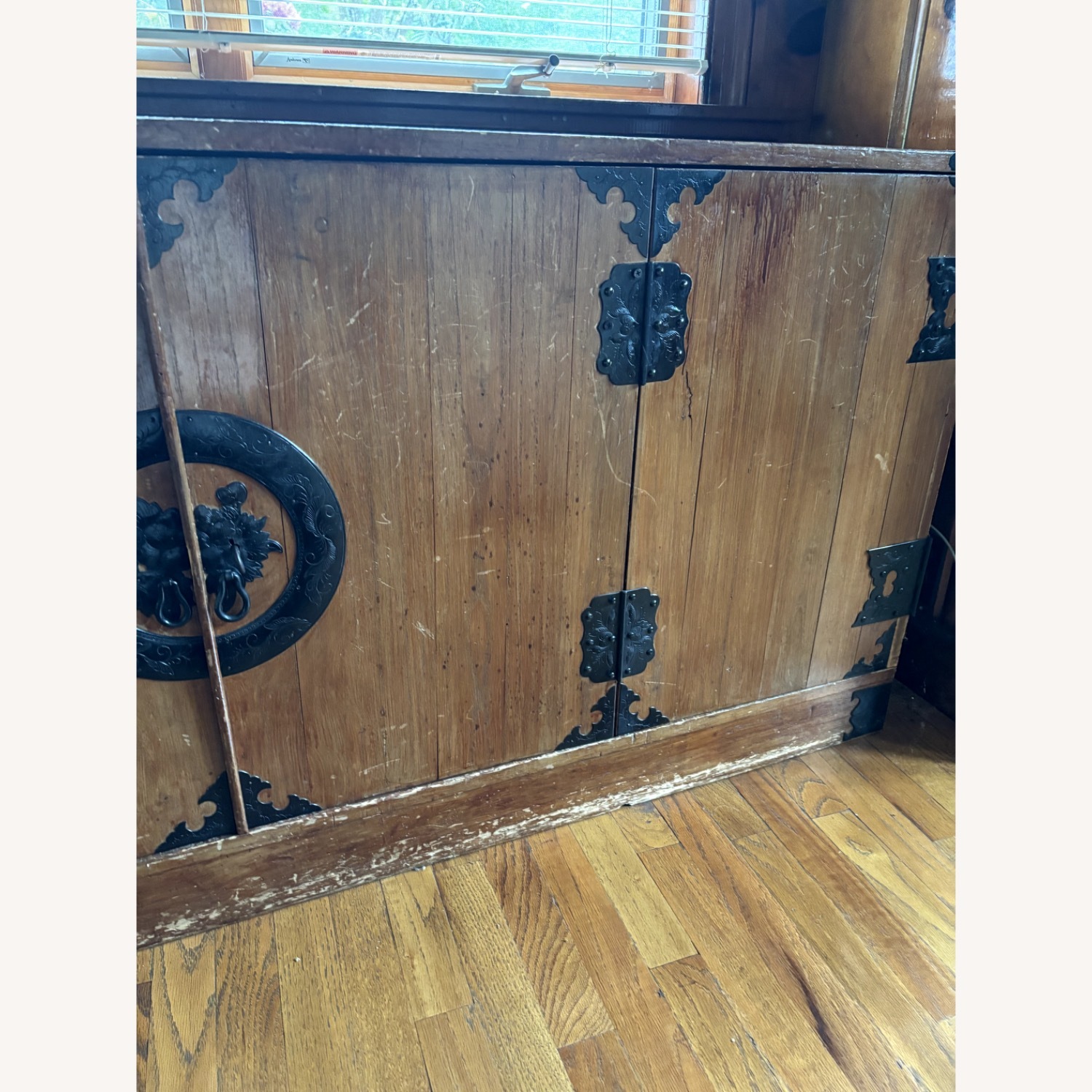 Vintage/Antique Finds Dark Brown Wood Sideboard - image-5