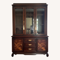 Vintage/Antique Finds Dark Brown Wood Sideboard