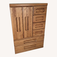 Door Chest With Drawers