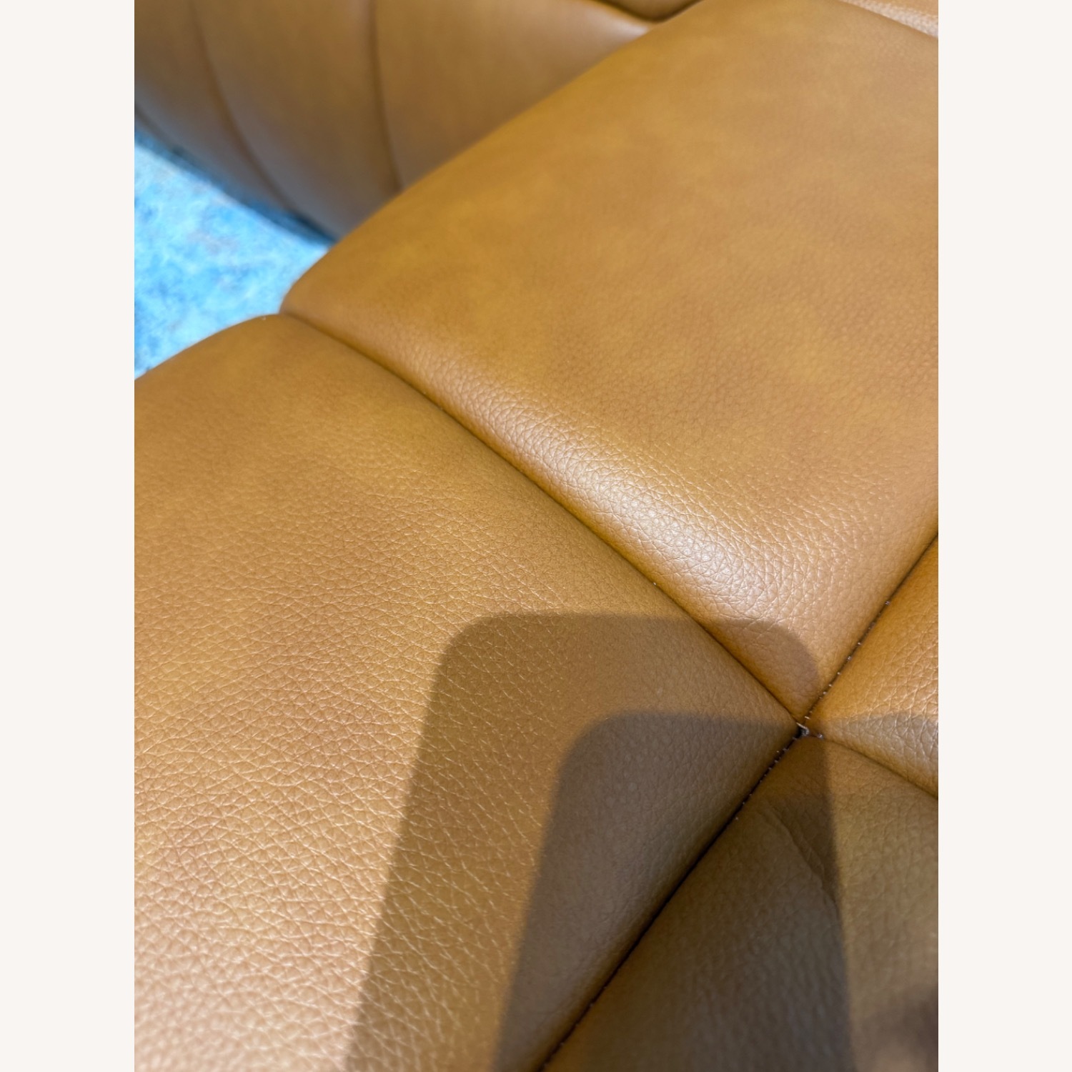 Luca Faux Leather Sectional - image-3