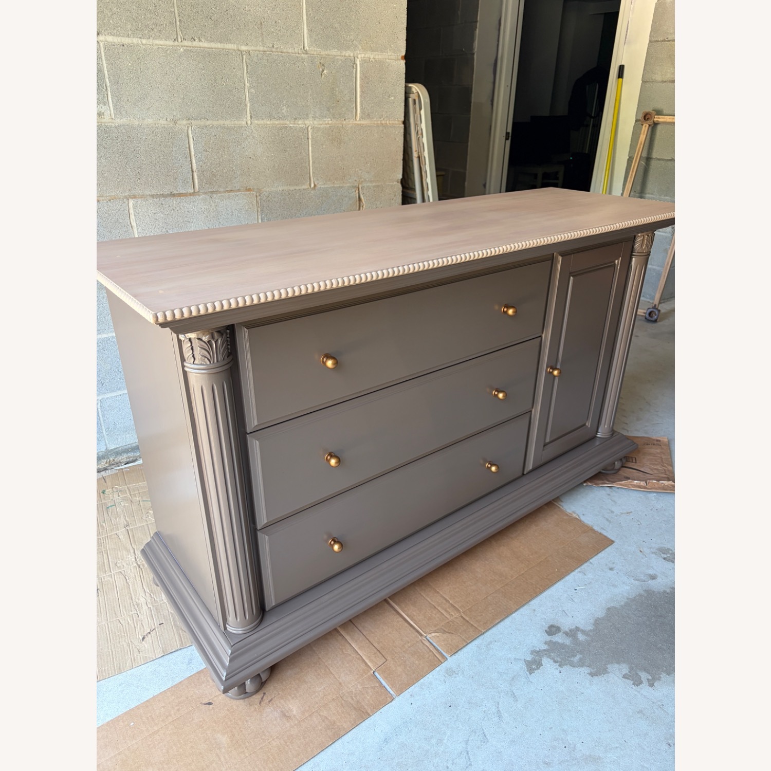 Vintage/Antique Finds Dark Brown Dresser - image-2