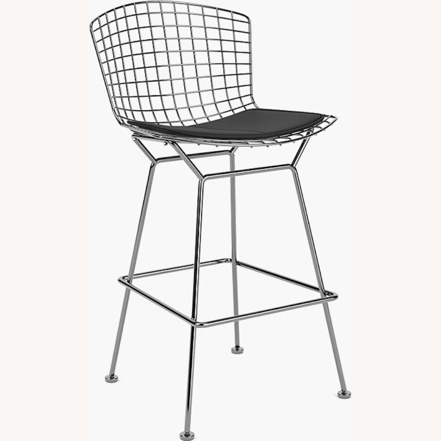 Knoll Bertoia Light Gray Stainless Steel Stools - image-9