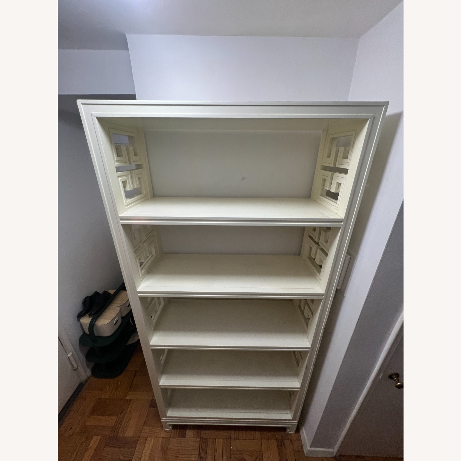 Jonathan Adler Radcliffe White Etagere Bookcase - image-11