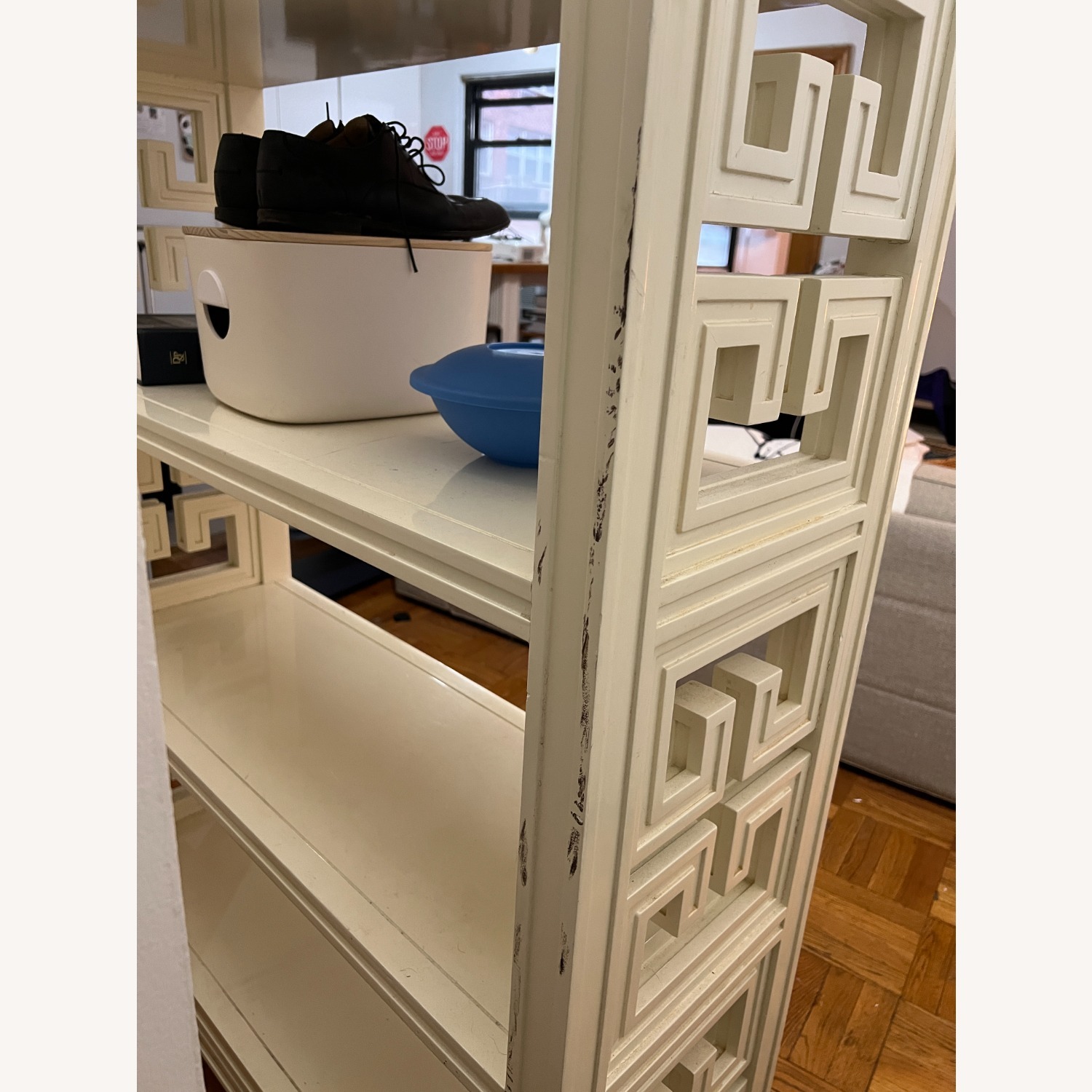 Jonathan Adler Radcliffe White Etagere Bookcase - image-8