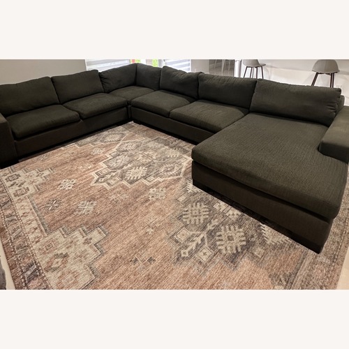 Used Room & Board Townsend Fabric Sectional with Chaise for sale on AptDeco