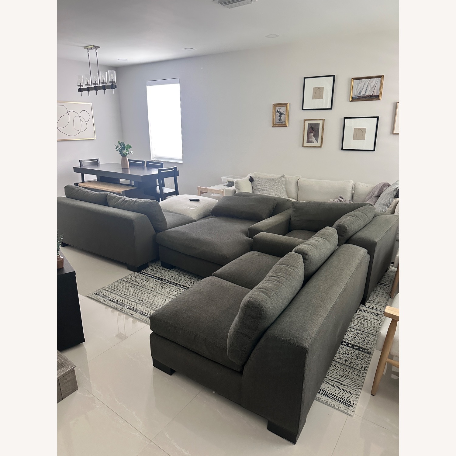 Room & Board Townsend Fabric Sectional with Chaise - image-2