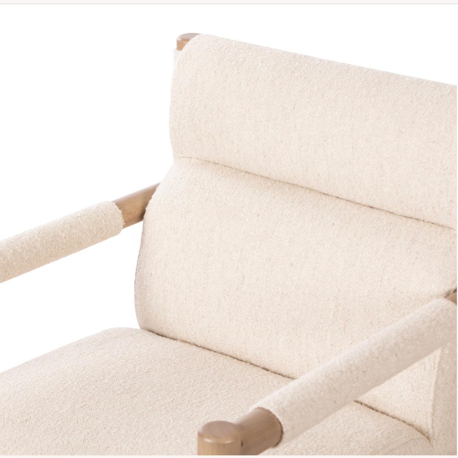 Four Hands Kiano Natural Fabric Dining Chairs - image-3