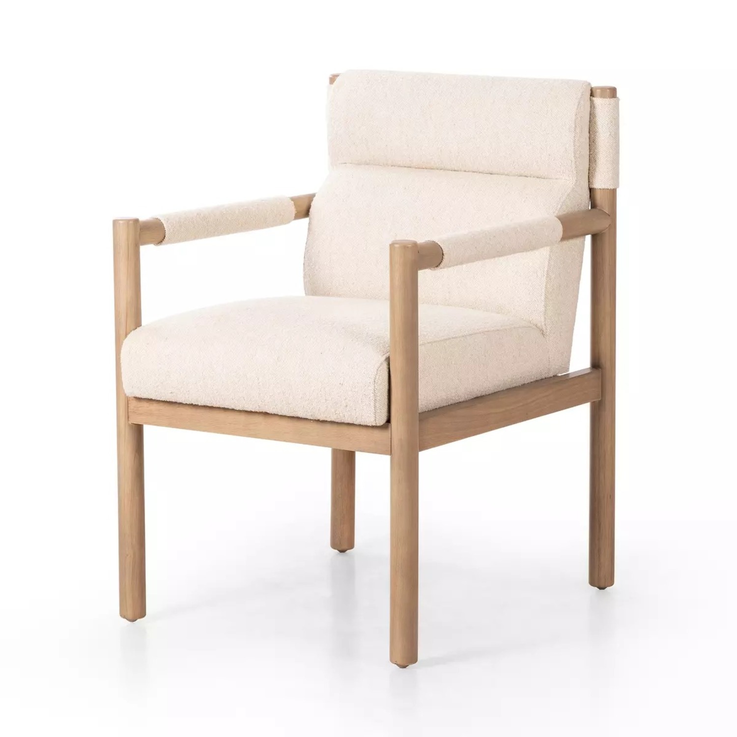 Four Hands Kiano Natural Fabric Dining Chairs - image-1