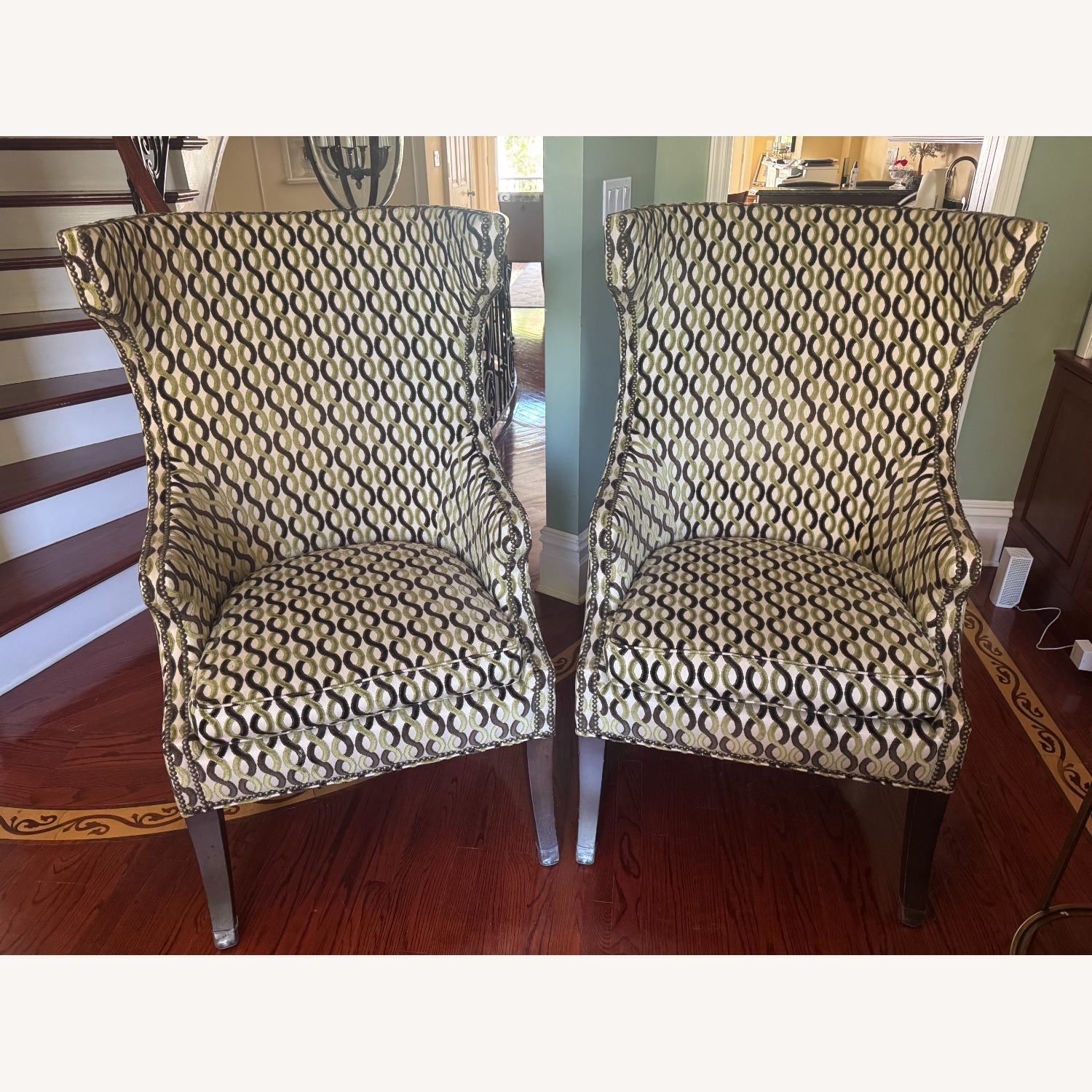 Bentley Churchill Winged Back Chairs - image-8