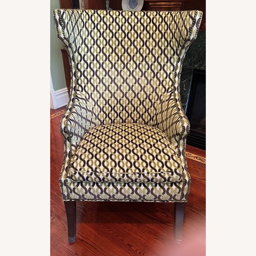 Used Bentley Churchill Winged Back Chair for sale on AptDeco