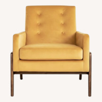 Stella Gold Velvet Accent Chair