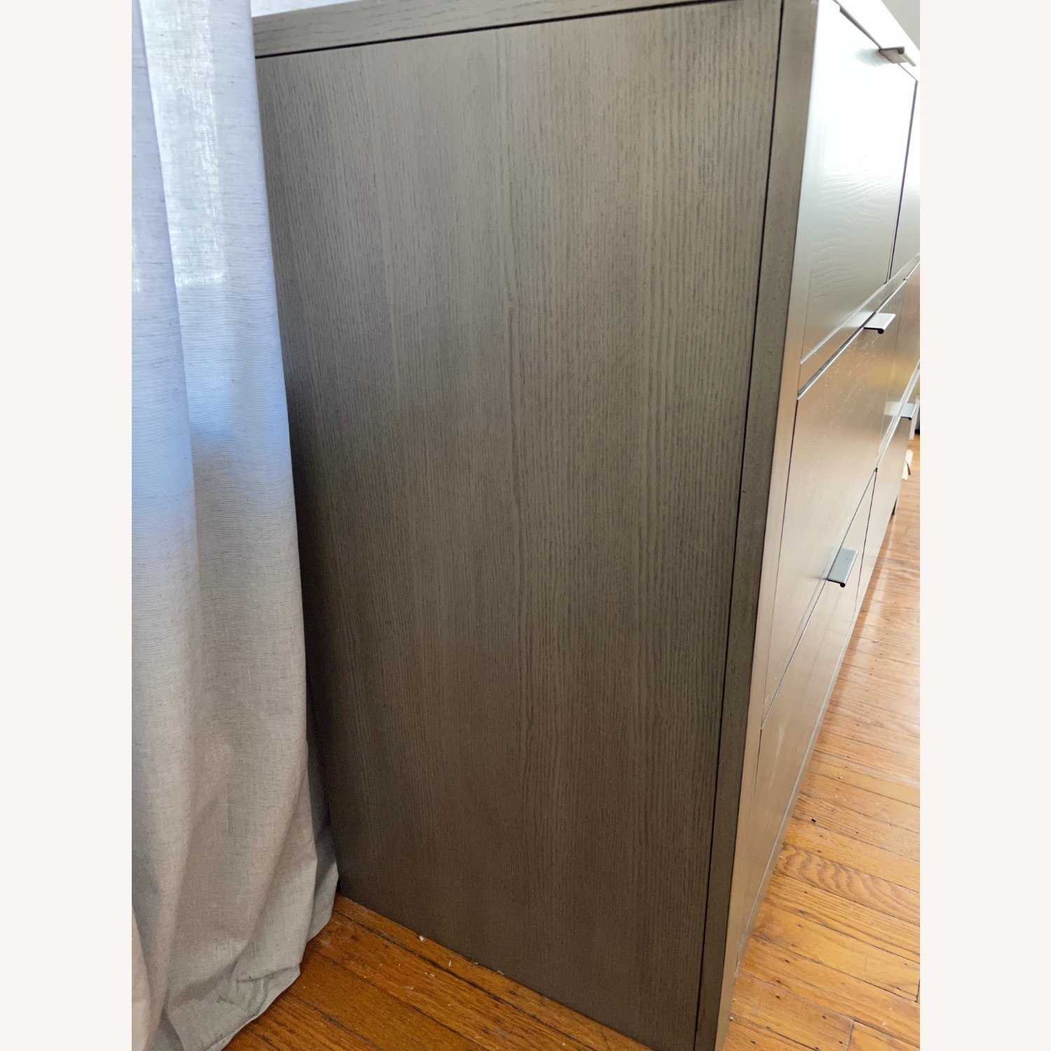 Macy's Tribeca Light Gray Wood Dresser - image-3