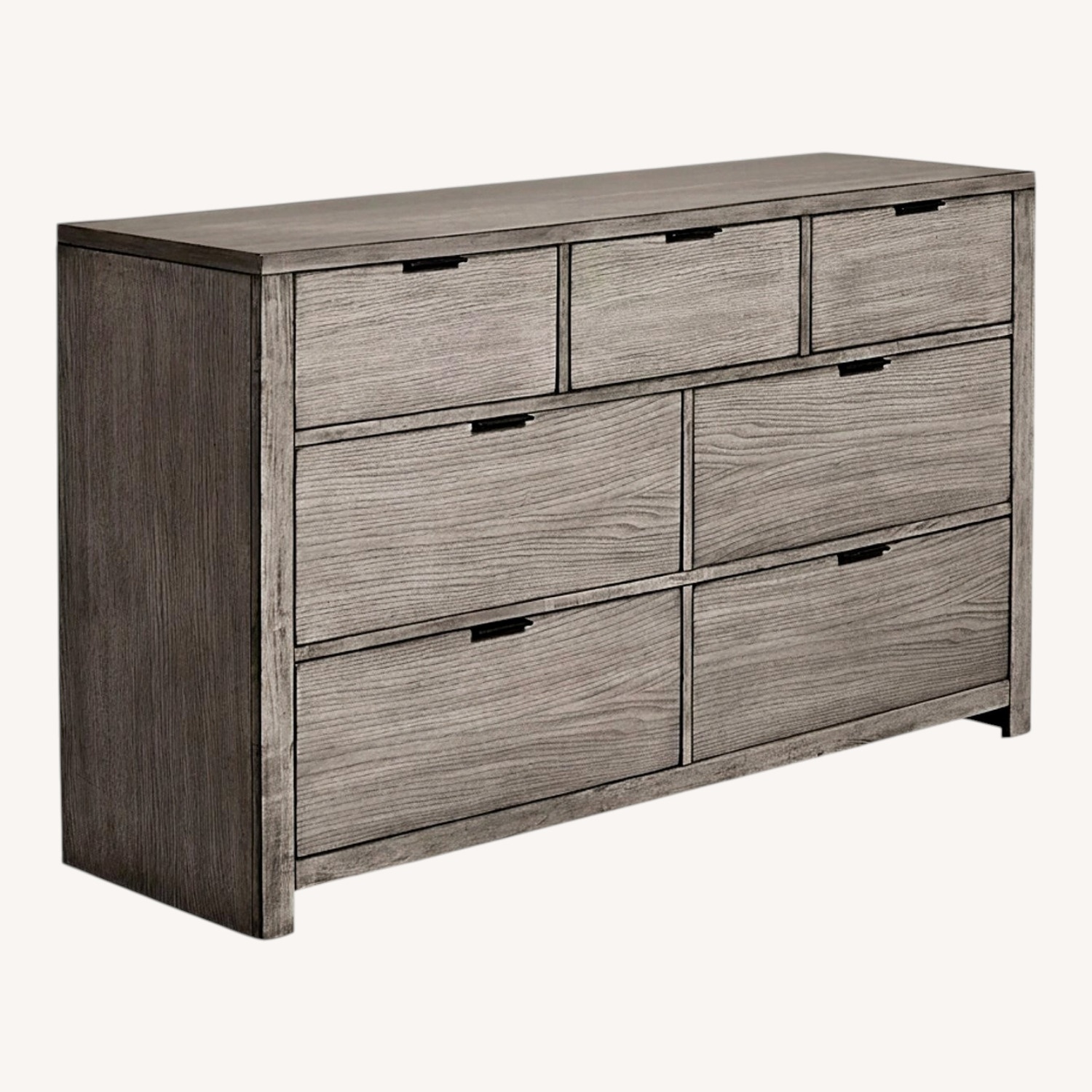 Macy's Tribeca Light Gray Wood Dresser - image-7