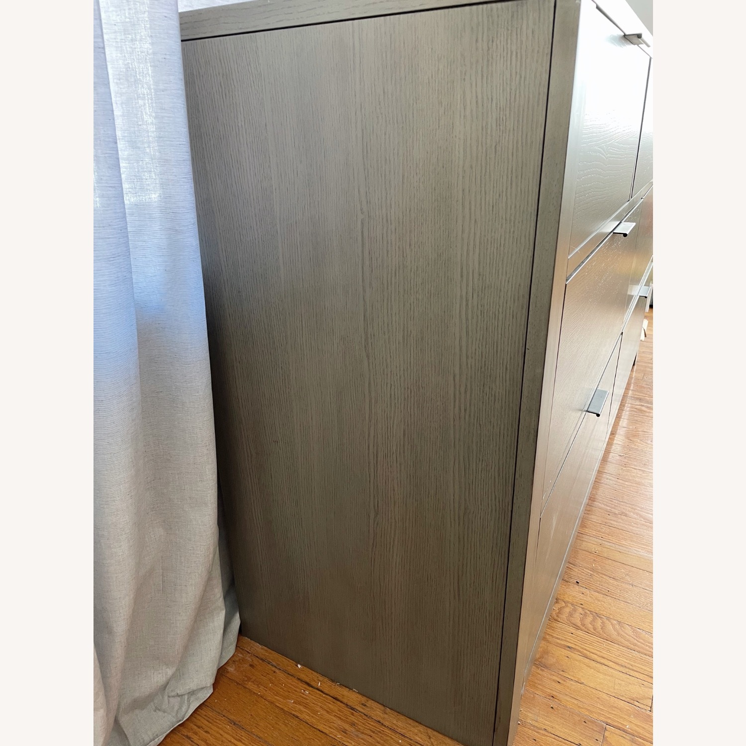 Macy's Tribeca Light Gray Wood Dresser - image-4