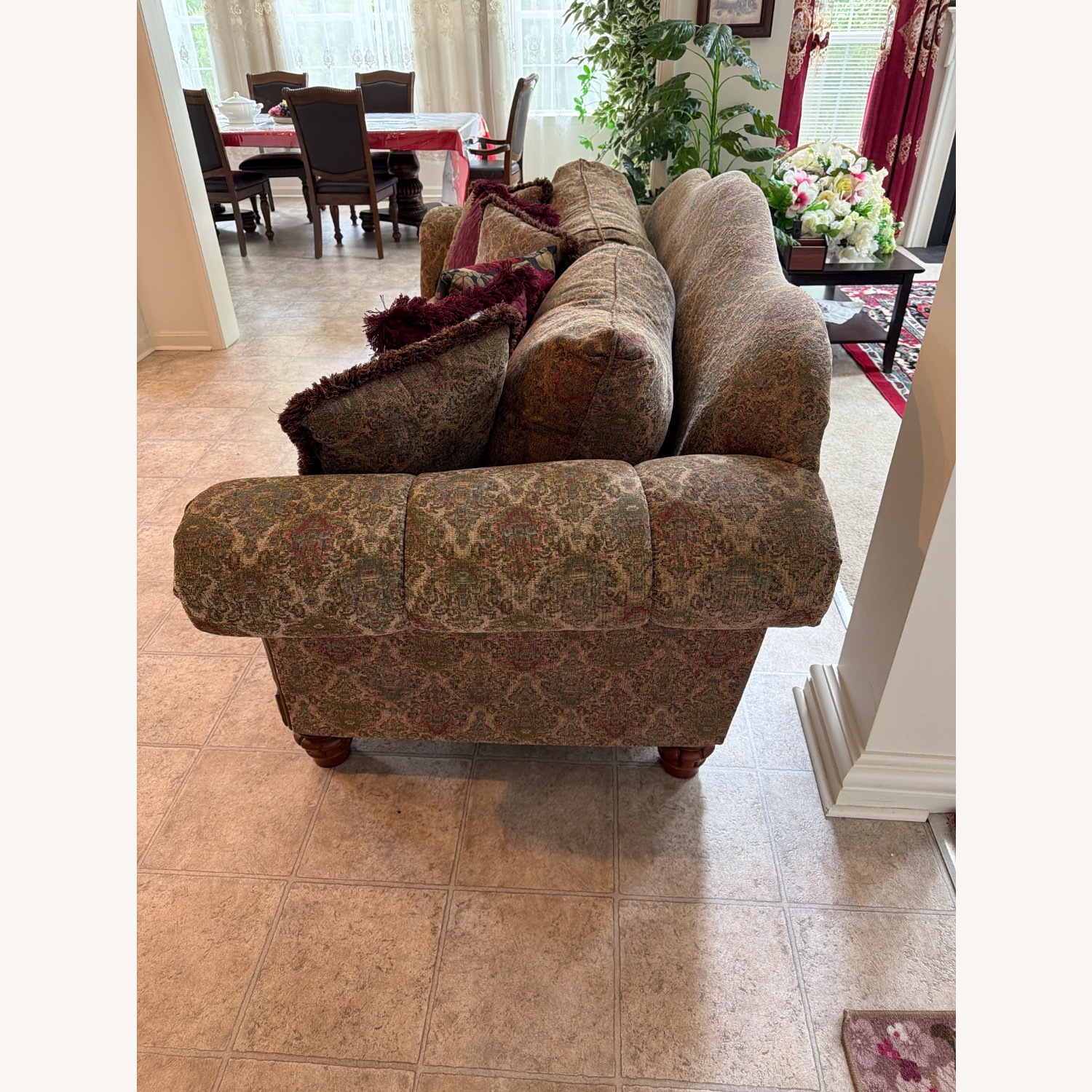 Fabric 2 Piece Sofa - image-2