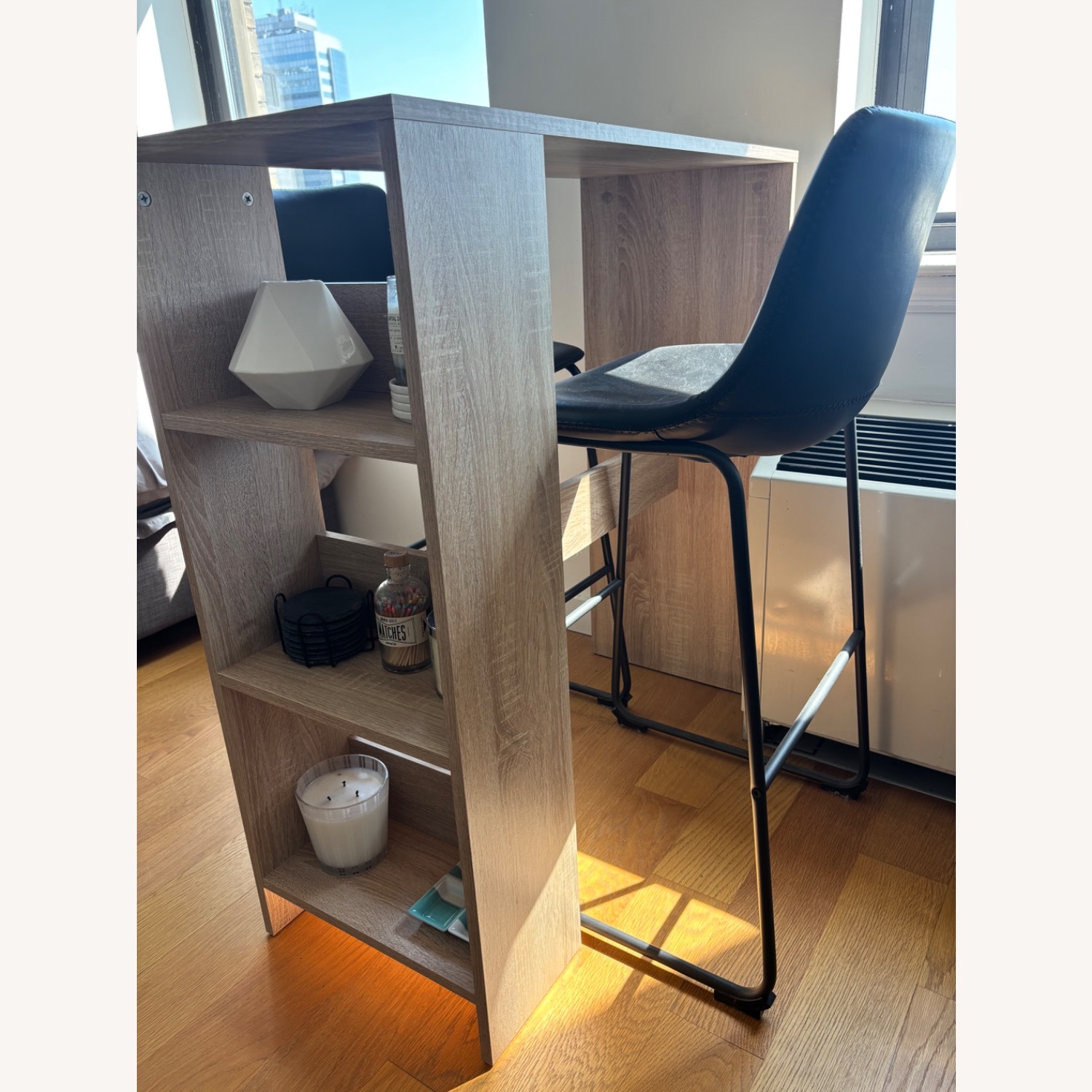 Oak Bar Table - image-4