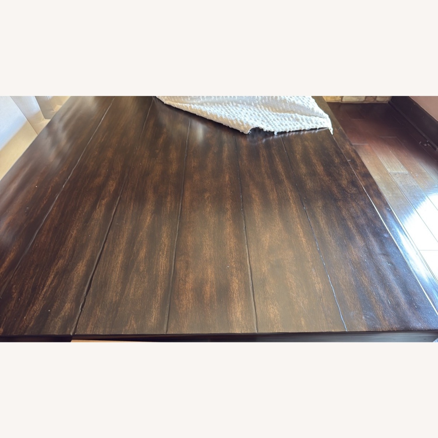 Pottery Barn Banks Table & Bench Banks Dinning Room Set  - image-4