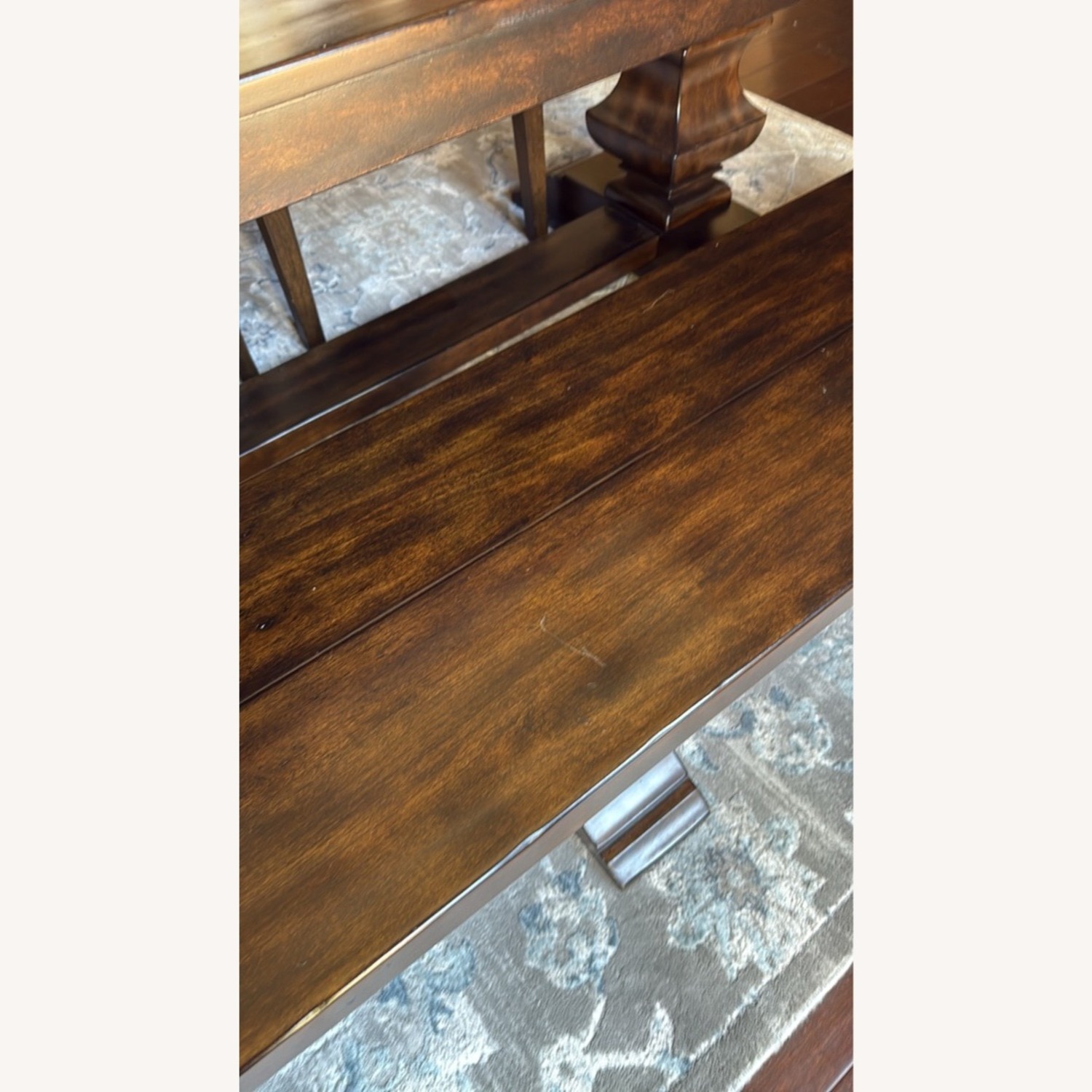 Pottery Barn Banks Table & Bench Banks Dinning Room Set  - image-8