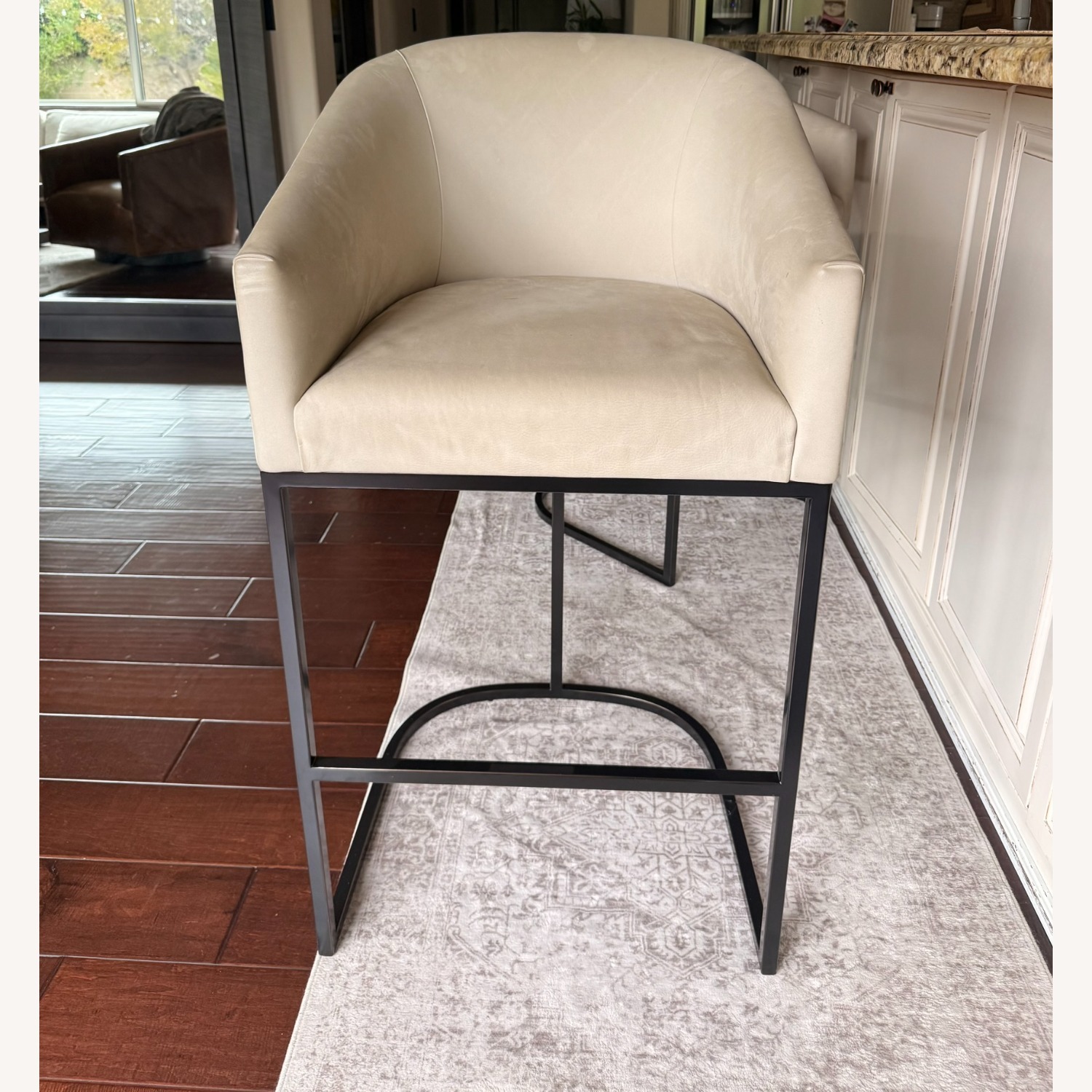 3 Restoration Hardware Barrelback Stools - image-2