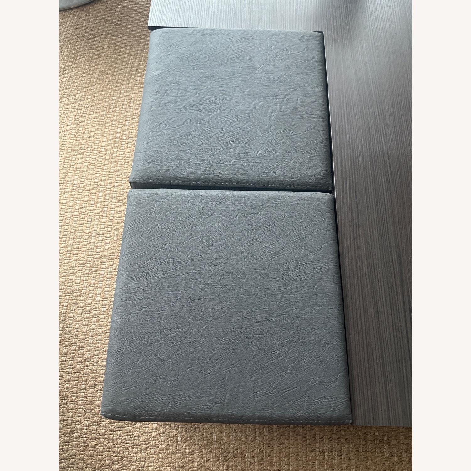 Lazzoni Dark Gray Wood Coffee Table - image-4