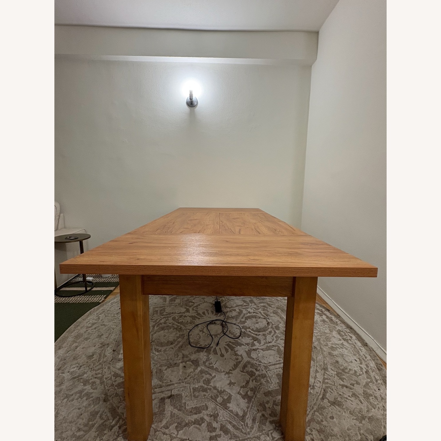 Home Depot Natural Wood Dining Table - image-3