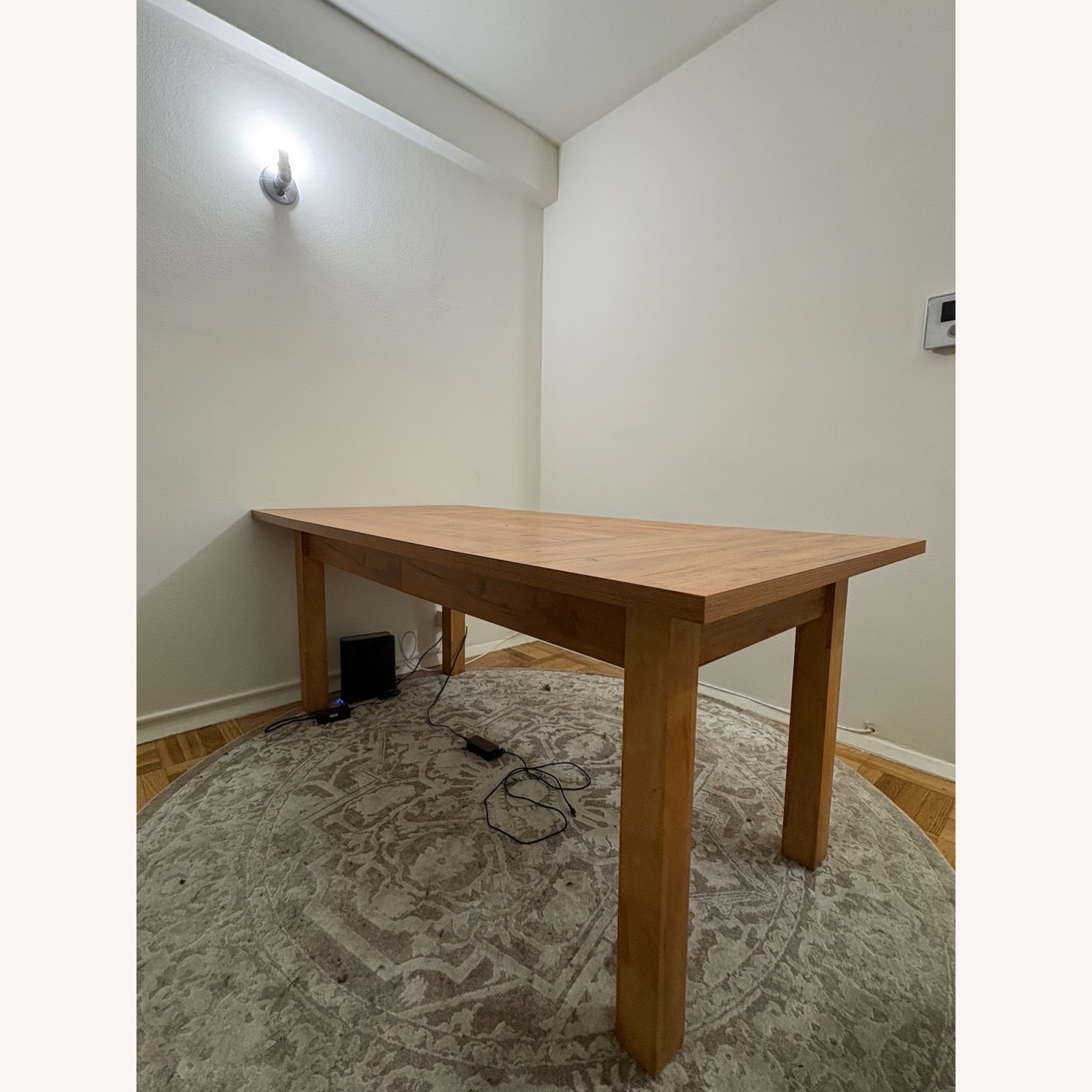 Home Depot Natural Wood Dining Table - image-1