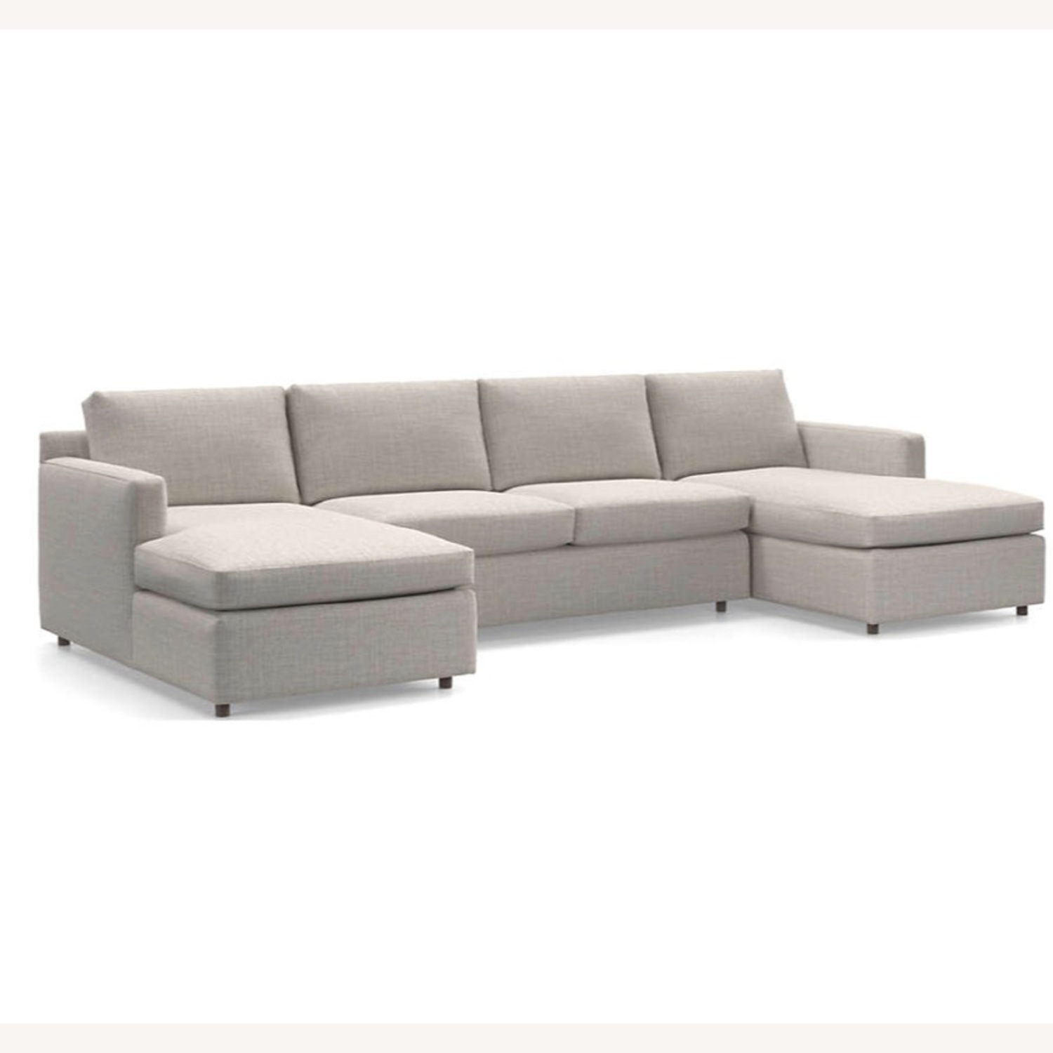 Crate & Barrel Barrett II 3-Piece U-Shaped Sectional Sofa - image-1