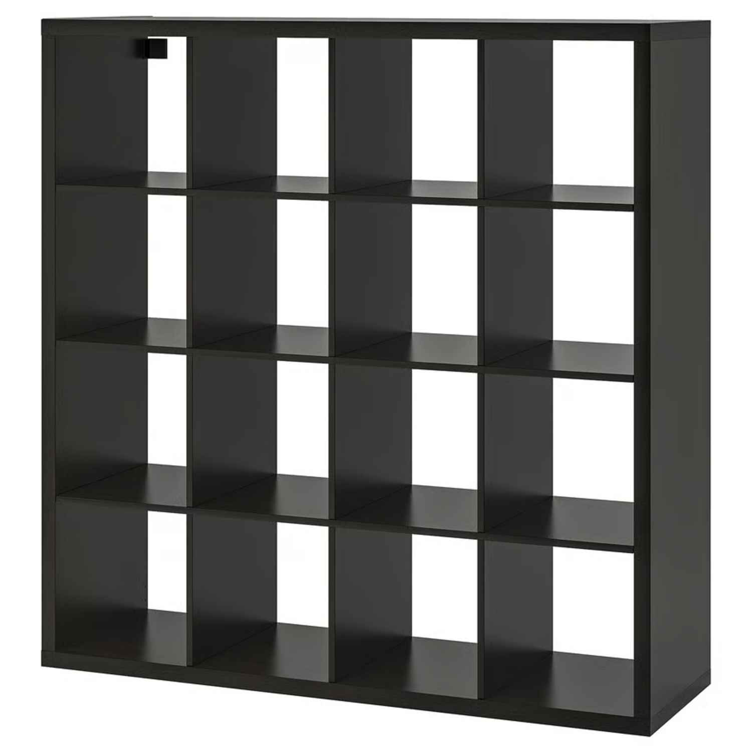 IKEA Kallax Dark Brown Wood Bookshelf - image-3