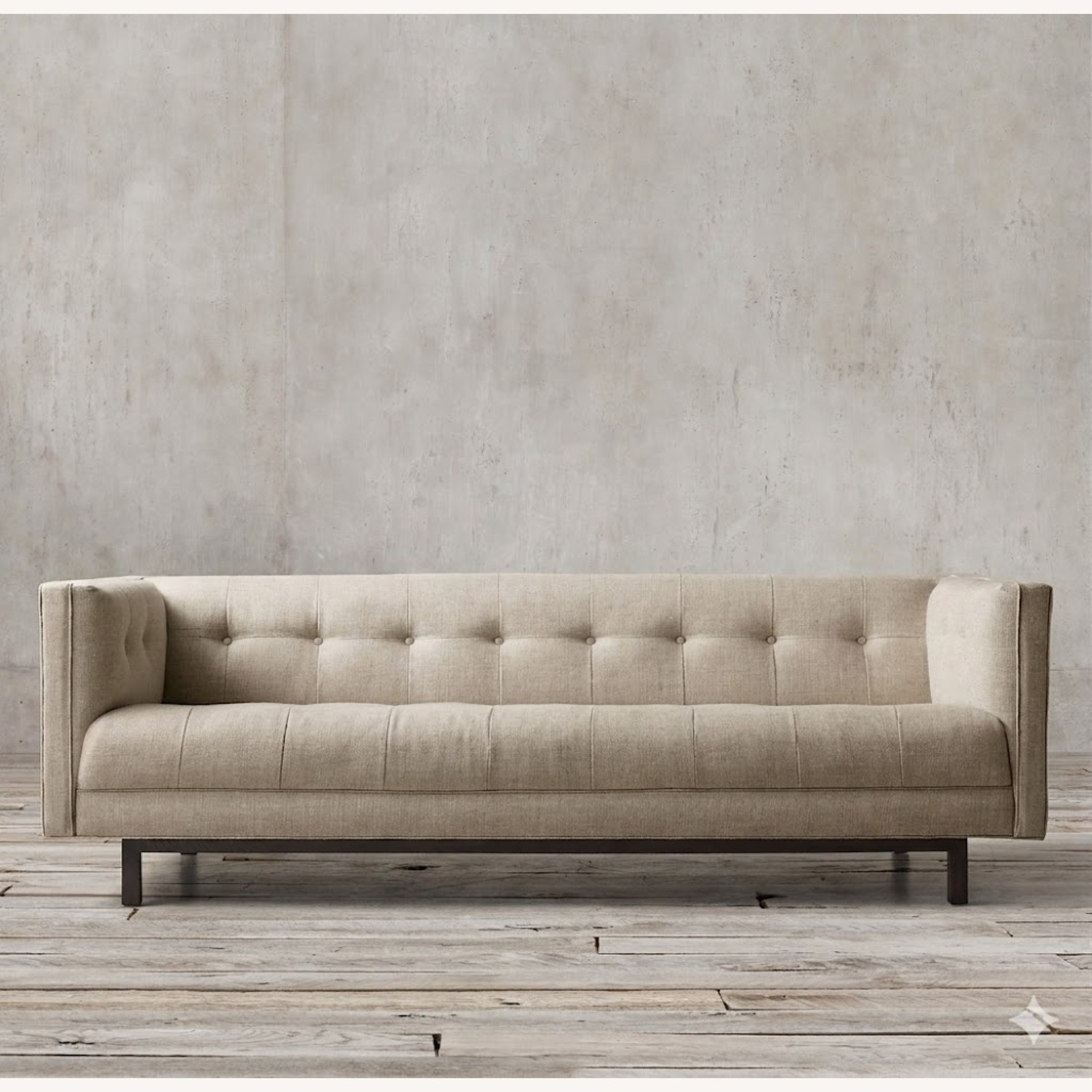 Restoration Hardware Maddison 1950's Classic 8' Seater Sofa - image-7