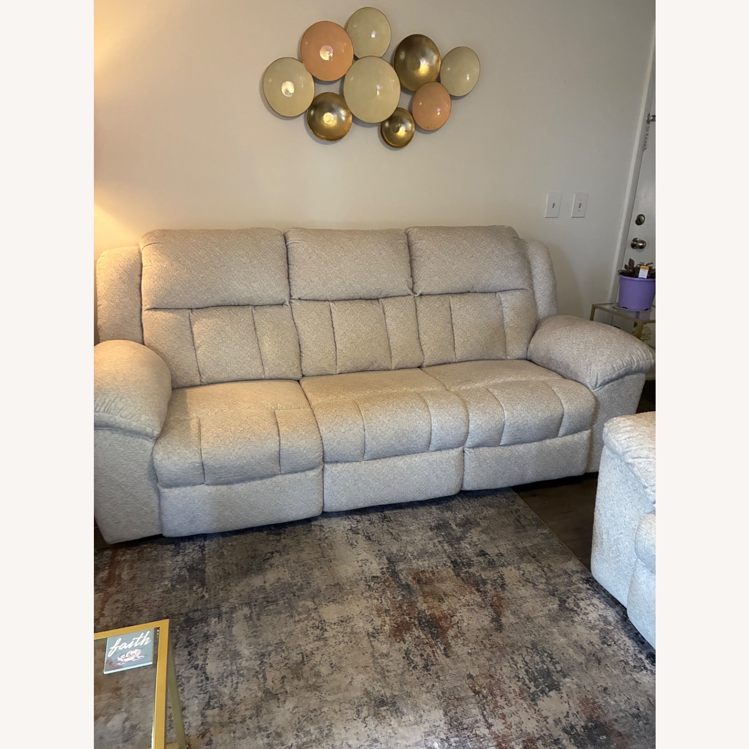 Ashley Furniture Frohn Reclining Sofa - image-1