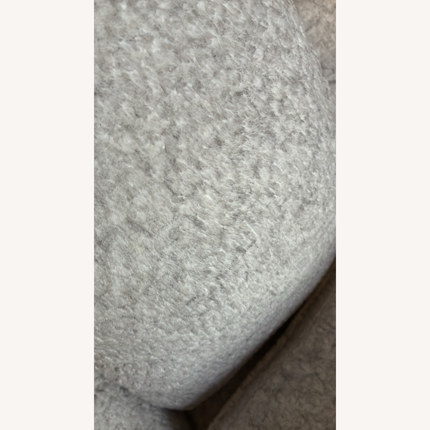 Ashley Furniture Signature White Fabric Loveseat - image-3
