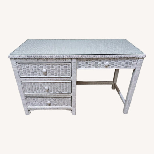 Used Vintage Henry Link Desk with Chair for sale on AptDeco