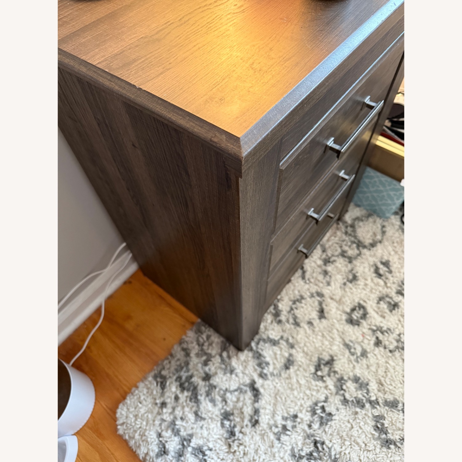 Ashley Furniture Juararo Dark Brown Wood Nightstand - image-3