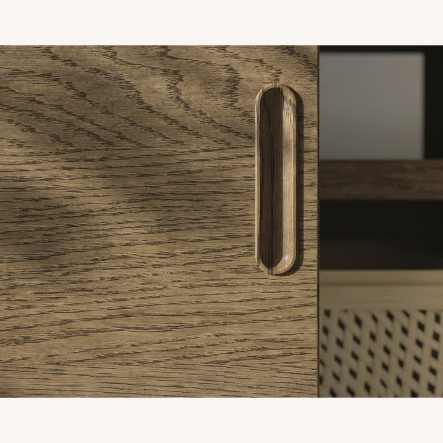 IKEA TONSTAD Dark Brown Wood Media Storage - image-6