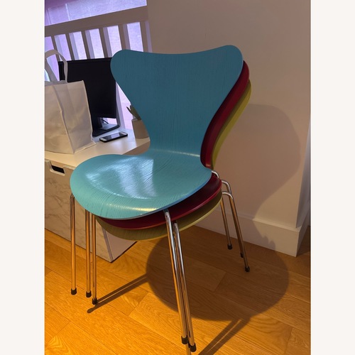 Used Set of 3 745 Fritz Hansen Chairs  for sale on AptDeco