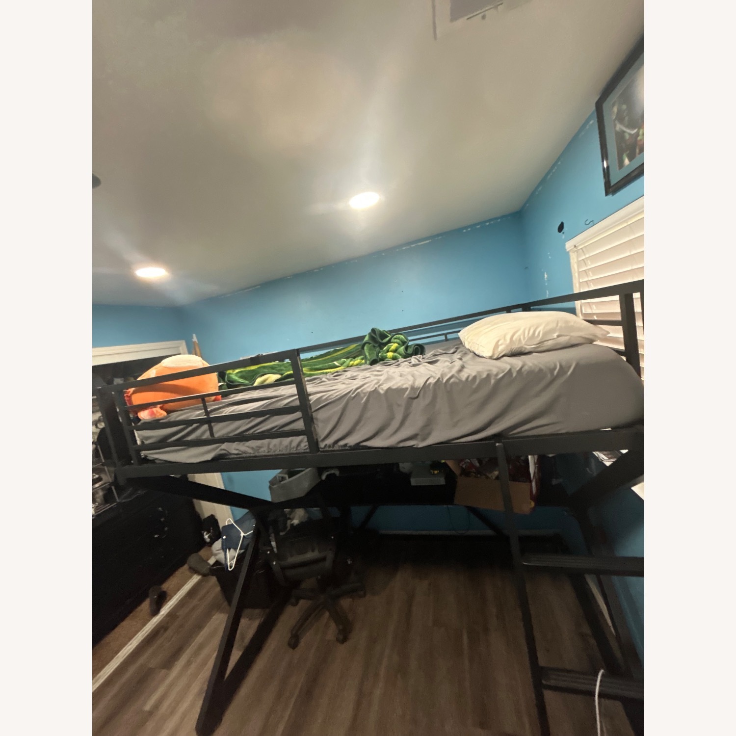 Gamer Loft Bed With Desk - image-2